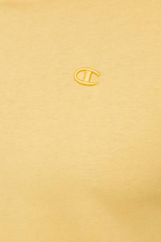 Champion t-shirt bawełniany 218496 pomarańczowy