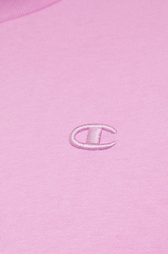 Bavlnené tričko Champion 218496 ružová