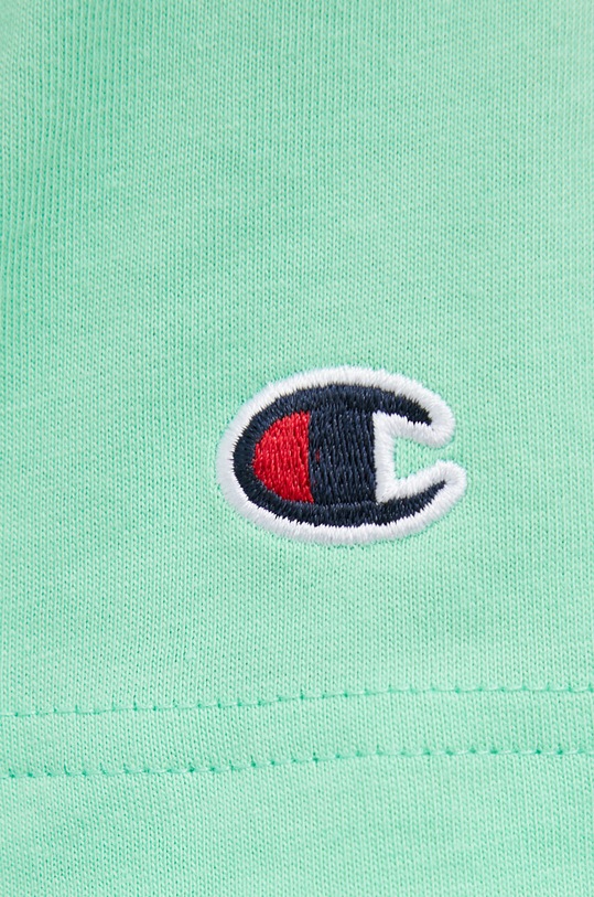 Champion t-shirt in cotone 218496 verde