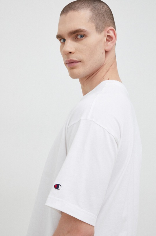 Champion tricou din bumbac alb 218497