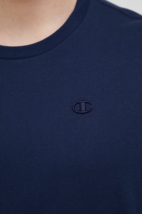 Champion tricou din bumbac 218497 bleumarin