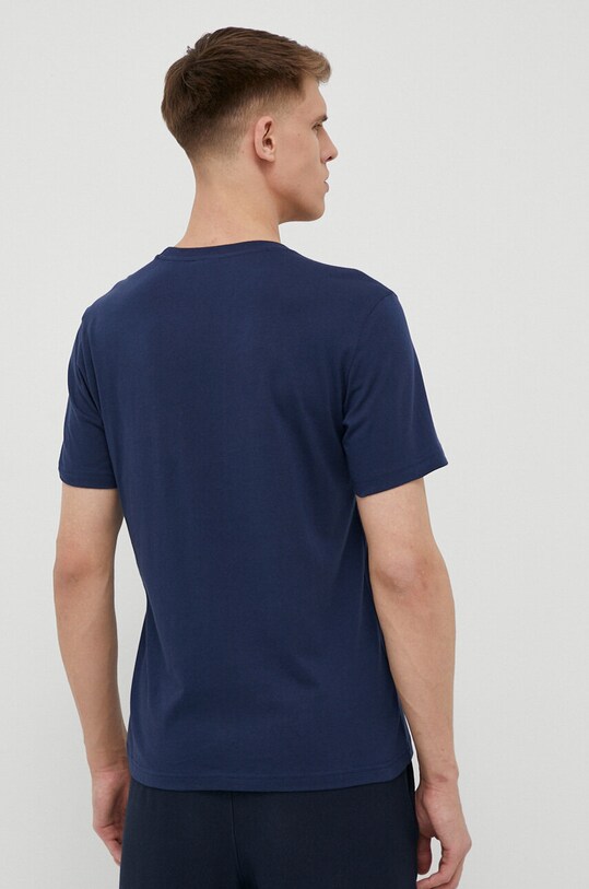 Ρούχα Βαμβακερό μπλουζάκι Champion 218512 σκούρο μπλε