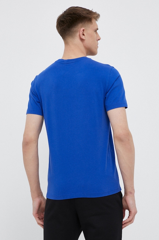 Odzież Champion t-shirt bawełniany 218526 niebieski