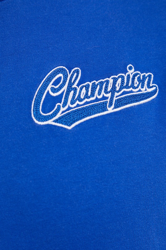 Champion t-shirt bawełniany 218526 niebieski