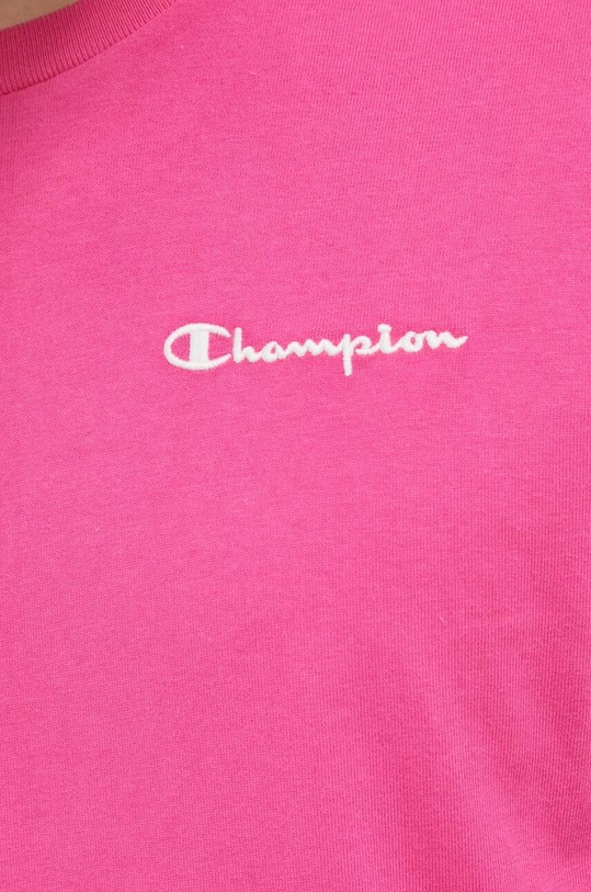 Хлопковая футболка Champion 218550
