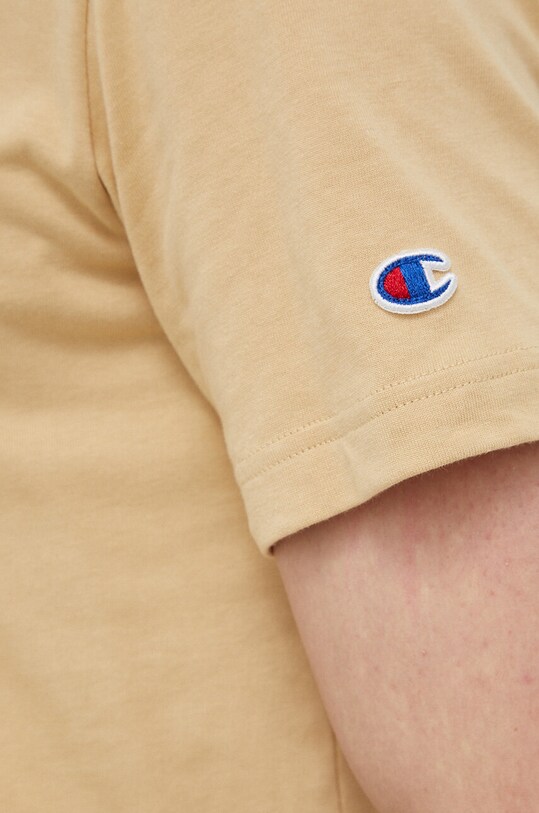 Champion tricou din bumbac 218905 bej