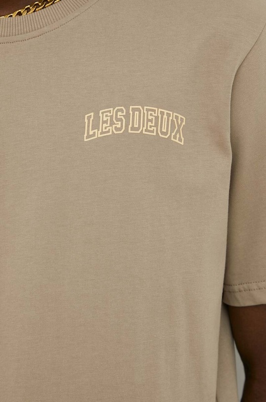 Les Deux tricou din bumbac LDM101113 bej