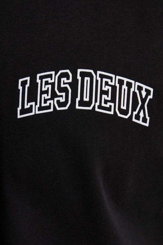 Les Deux tricou din bumbac LDM101113 negru