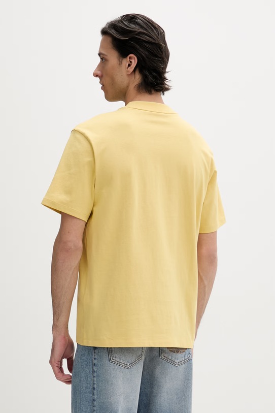 Oblečenie Bavlnené tričko HUGO 50488330 žltá