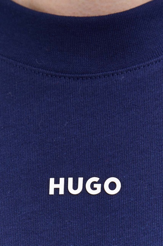 HUGO t-shirt bawełniany 50488330 granatowy