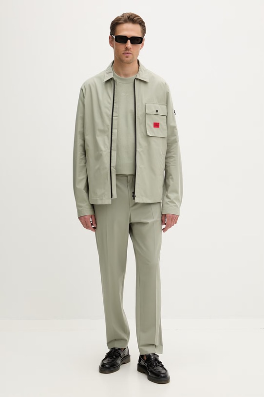 HUGO tričko pánské bavlněné Dapolino 50488330 zelená AA00