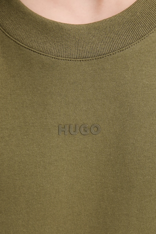 HUGO t-shirt bawełniany 50488330 zielony