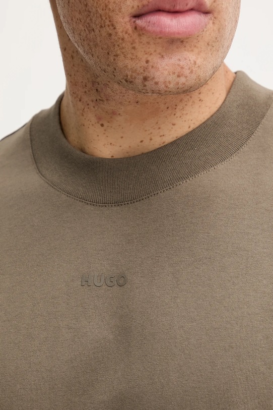 Pamučna majica HUGO 50488330 zelena
