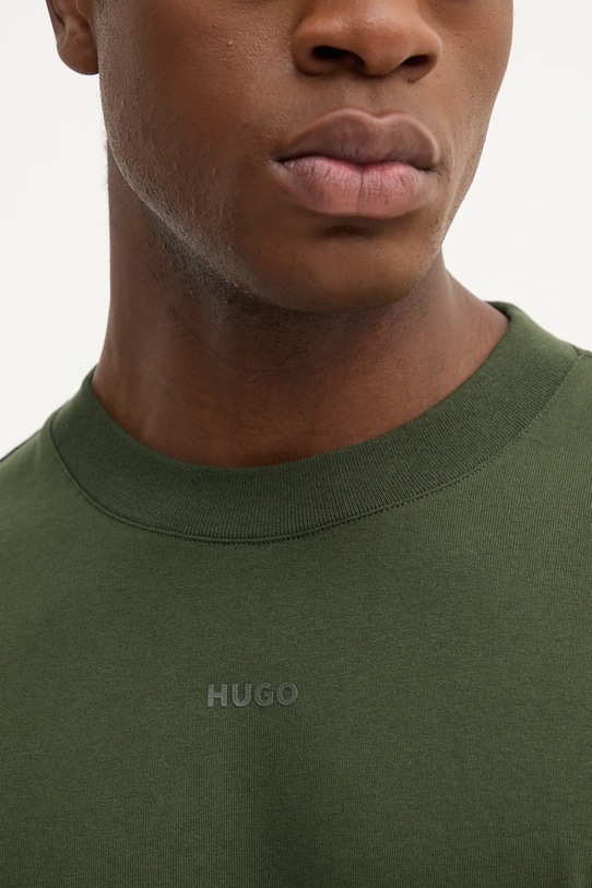 HUGO tricou din bumbac verde 50488330