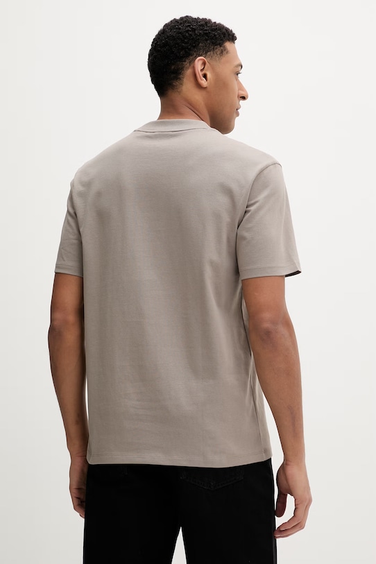 Oblečení Bavlněné tričko HUGO 50488330 hnědá