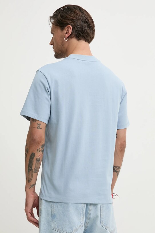 Odzież HUGO t-shirt bawełniany Dapolino 50488330 niebieski