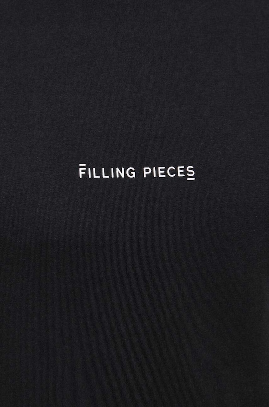Filling Pieces cotton t-shirt Core Slim Fit 06813681861 black