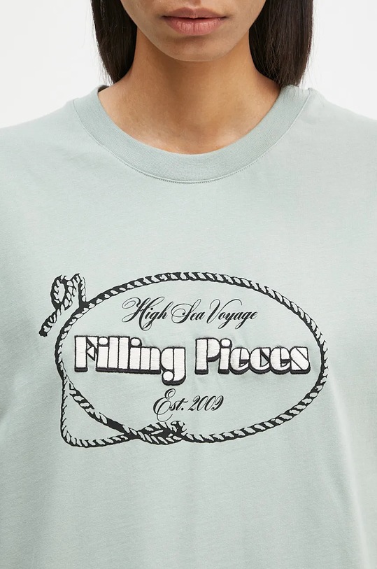 Clothing Filling Pieces cotton t-shirt 88154619930 green
