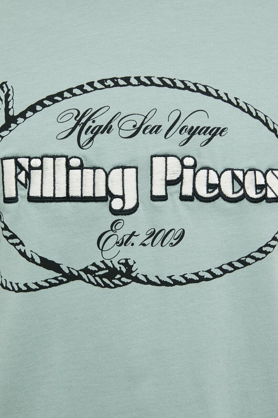 Bavlněné tričko Filling Pieces 88154619930 zelená