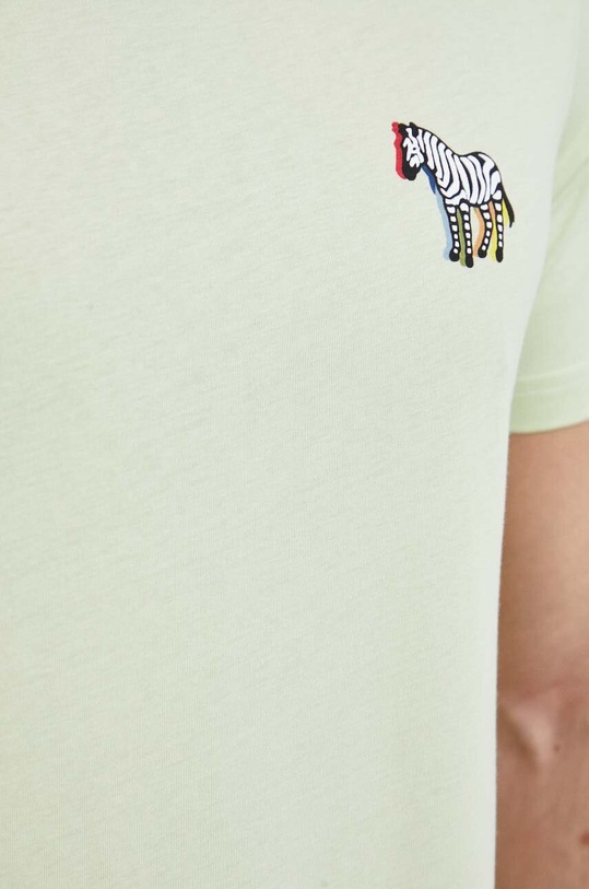 Памучна тениска PS Paul Smith M2R.010R.KP3824 зелен