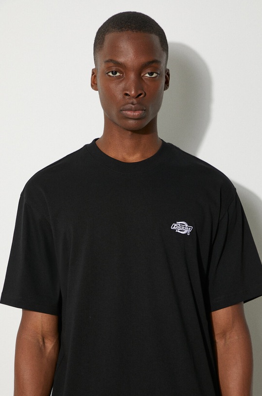 Хлопковая футболка Dickies DK0A4YAIBLK1 чёрный