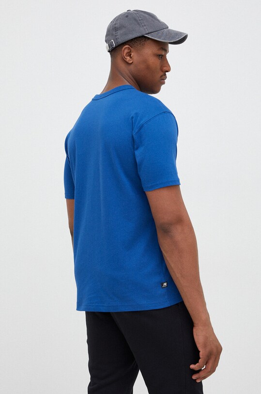 Îmbrăcăminte New Balance tricou din bumbac MT31518ATE albastru