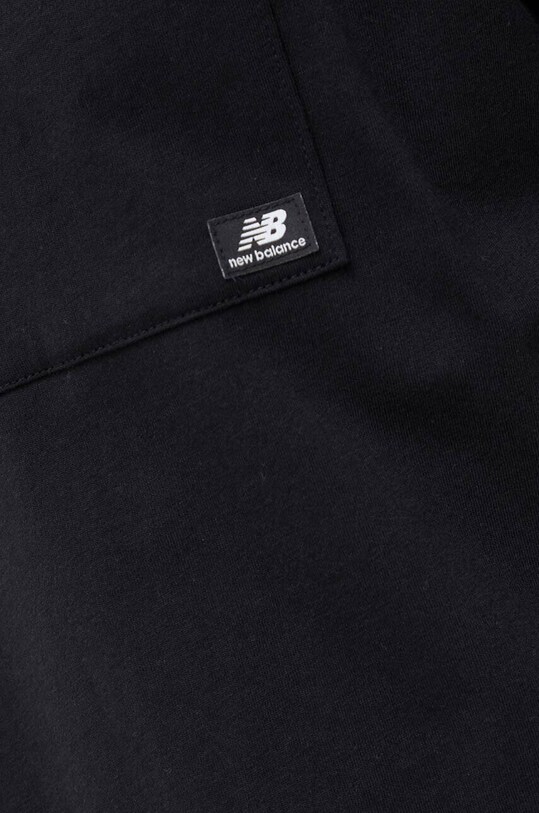 New Balance tricou din bumbac MT31542BK negru