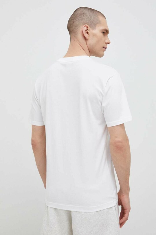 Îmbrăcăminte New Balance tricou din bumbac MT31542WT alb