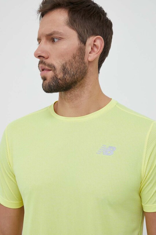 Běžecké tričko New Balance Impact Run žlutá MT21262CSE