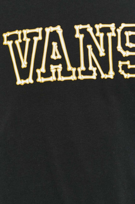 Vans t-shirt bawełniany VN00003XBLK1 czarny
