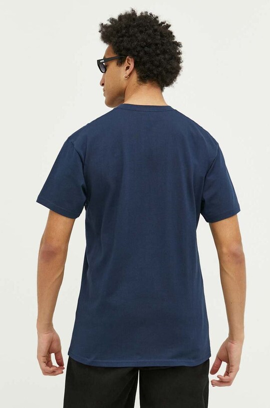 Îmbrăcăminte Vans tricou din bumbac VN0A5KD9LKZ1 bleumarin