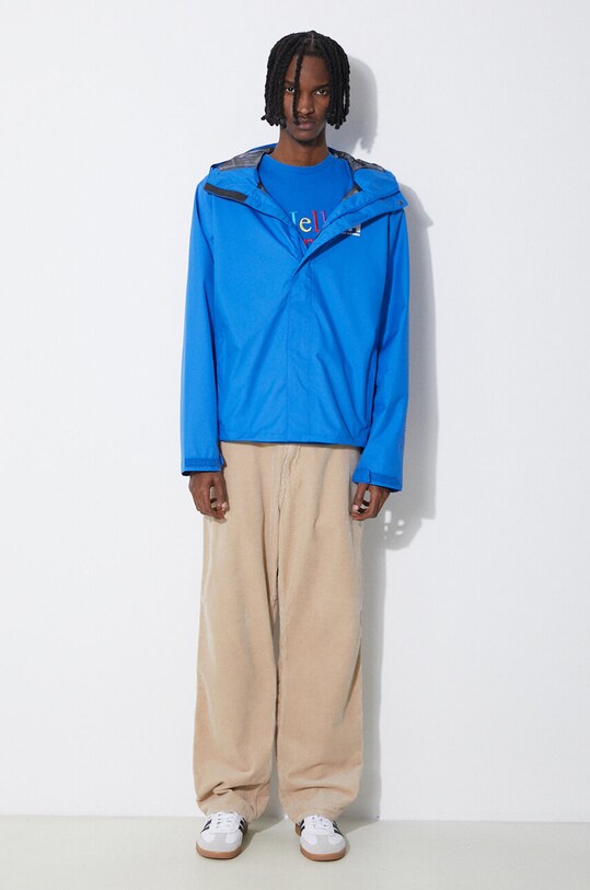 Bavlnené tričko Helly Hansen 53936 modrá AW24