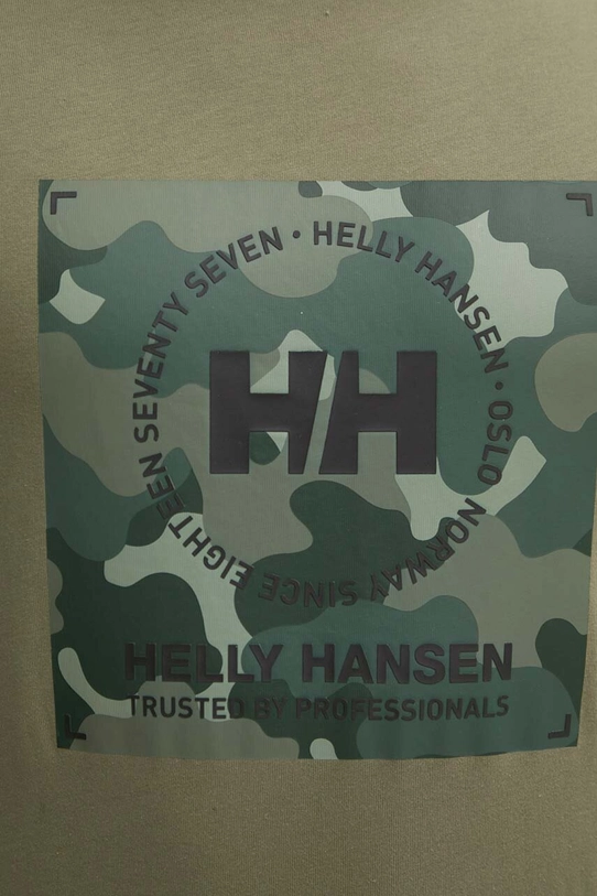 Pamučna majica Helly Hansen 53936 zelena