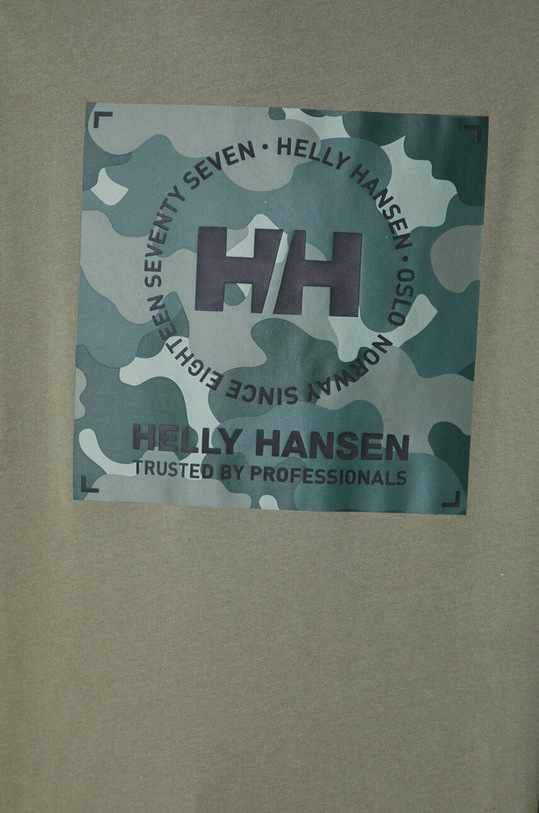 Хлопковая футболка Helly Hansen 53936