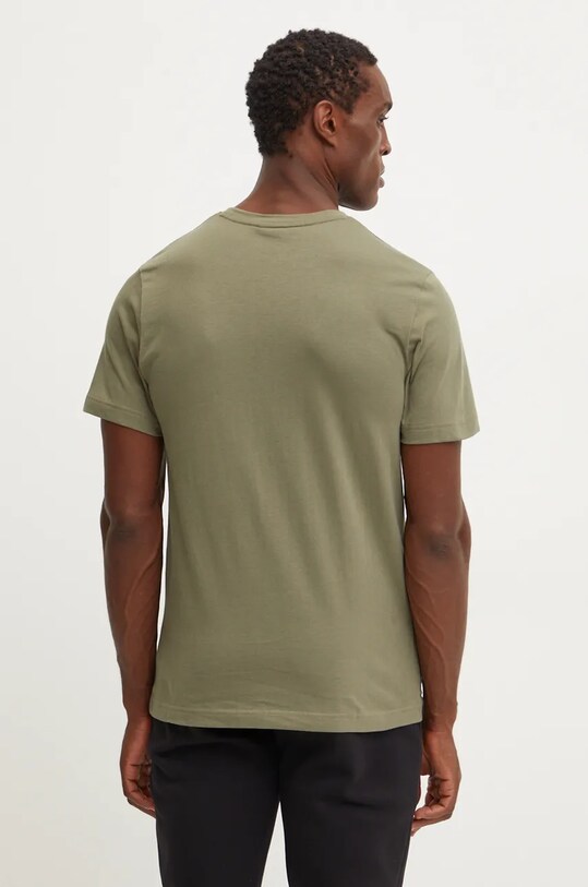 Odzież Helly Hansen t-shirt bawełniany CORE GRAPHIC 53936 zielony