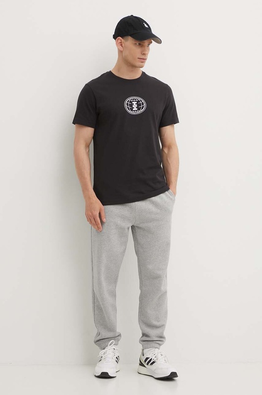 Βαμβακερό μπλουζάκι Helly Hansen 53936 μαύρο AW24