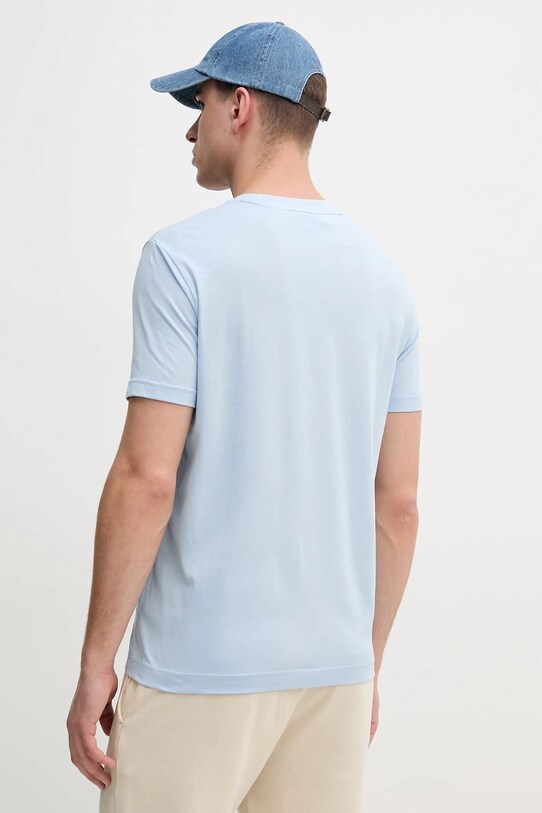 Îmbrăcăminte Gant tricou din bumbac 2003140 albastru