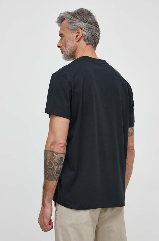 Îmbrăcăminte Gant tricou din bumbac 2003140 negru