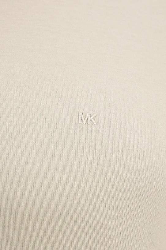 Michael Kors t-shirt bawełniany CF15FJ2C93 beżowy