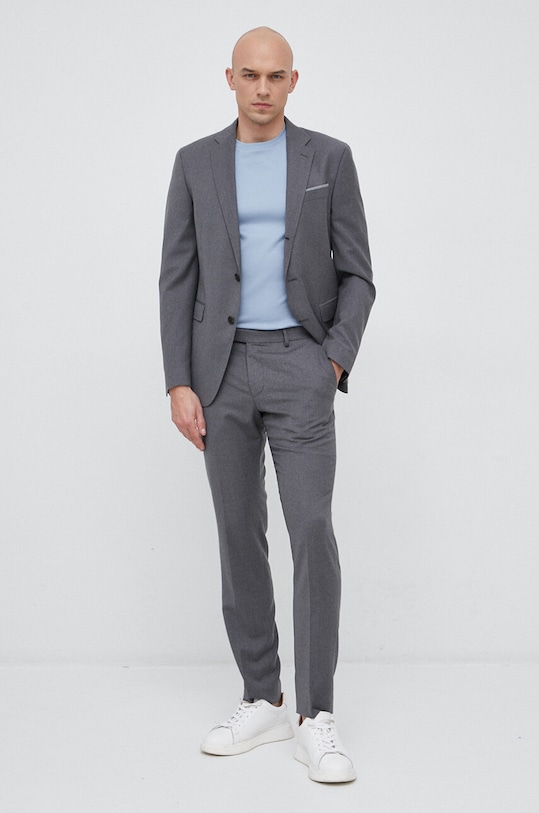 Michael Kors t-shirt bawełniany CF15FJ2C93 niebieski SS26