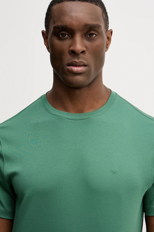 Michael Kors t-shirt bawełniany zielony CF15FJ2C93