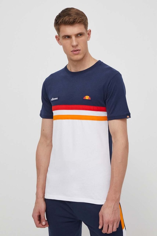Ellesse tricou din bumbac Venire bleumarin SHR08507