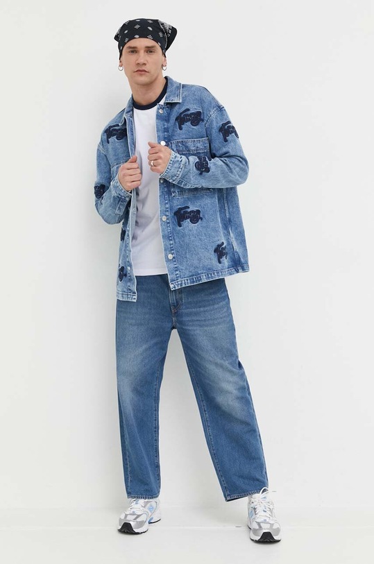 Bavlnené tričko Ellesse SHR10164 biela SS24