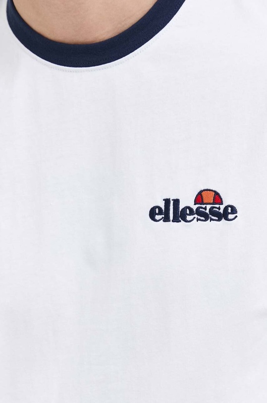 Bavlnené tričko Ellesse SHR10164 biela