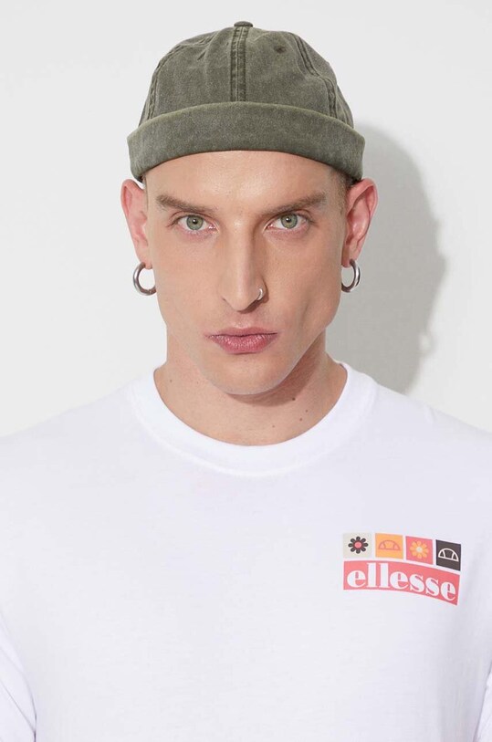 Ellesse tricou din bumbac SHR17638 alb