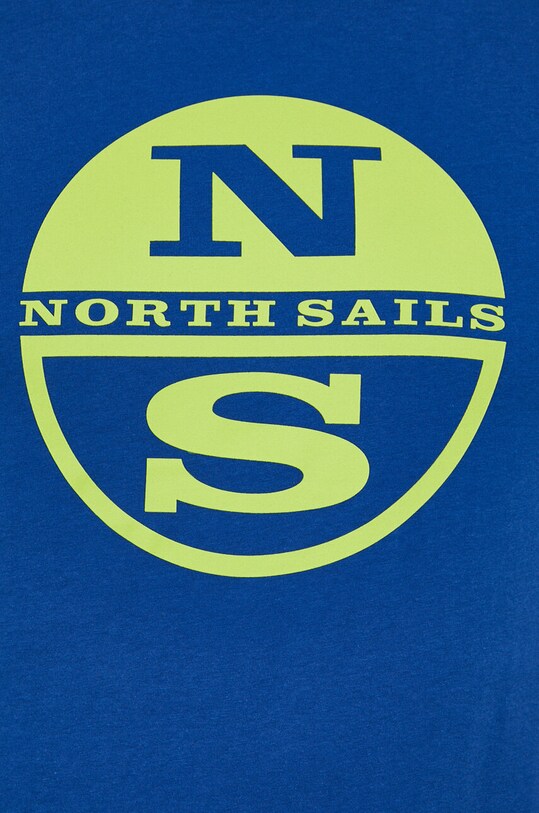 North Sails tricou din bumbac 692837 albastru