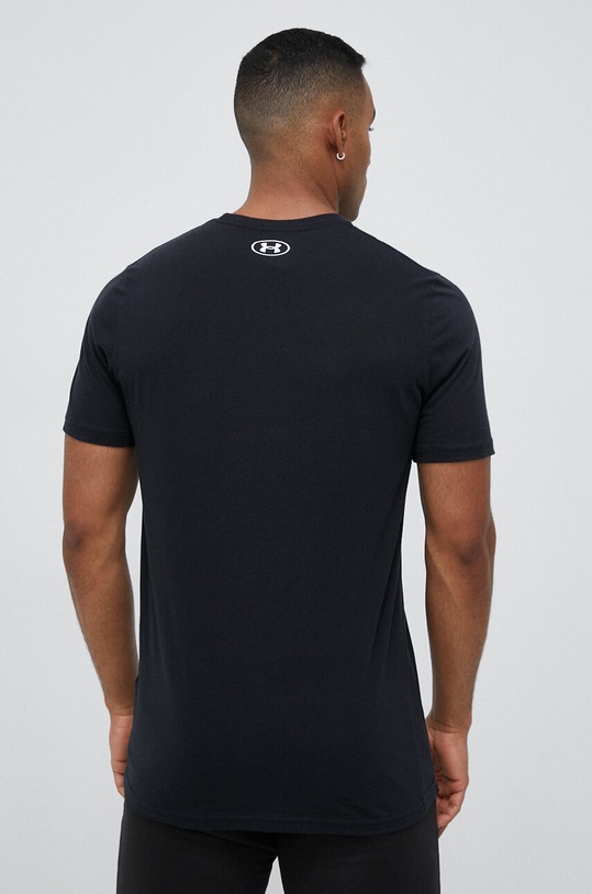 Under Armour tricou 1376830 negru SS25