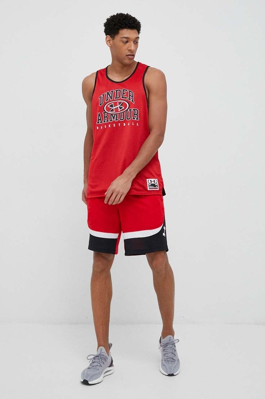 Under Armour tricou de antrenament Baseline 1377310 rosu SS23