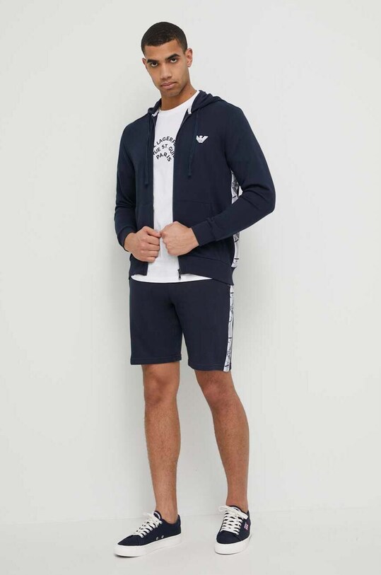 Karl Lagerfeld t-shirt bawełniany 230M2209 biały SS23