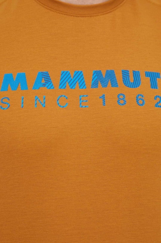 Αθλητικό μπλουζάκι Mammut Trovat Logo 1017.05250 μπεζ